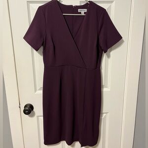Shelby & Palmer Purple Size 10 Pencil Dress